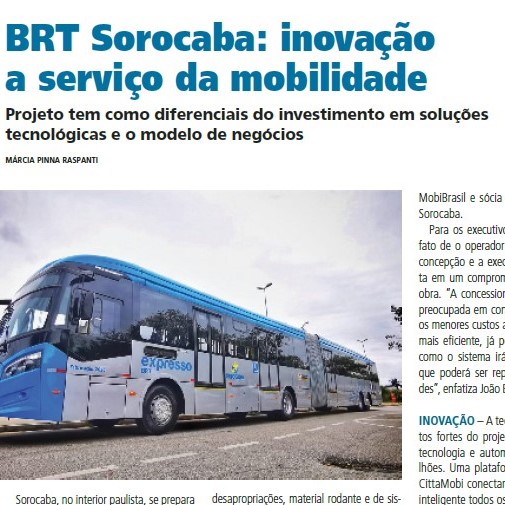 BRT Sorocaba: inovação a serviço da mobilidade