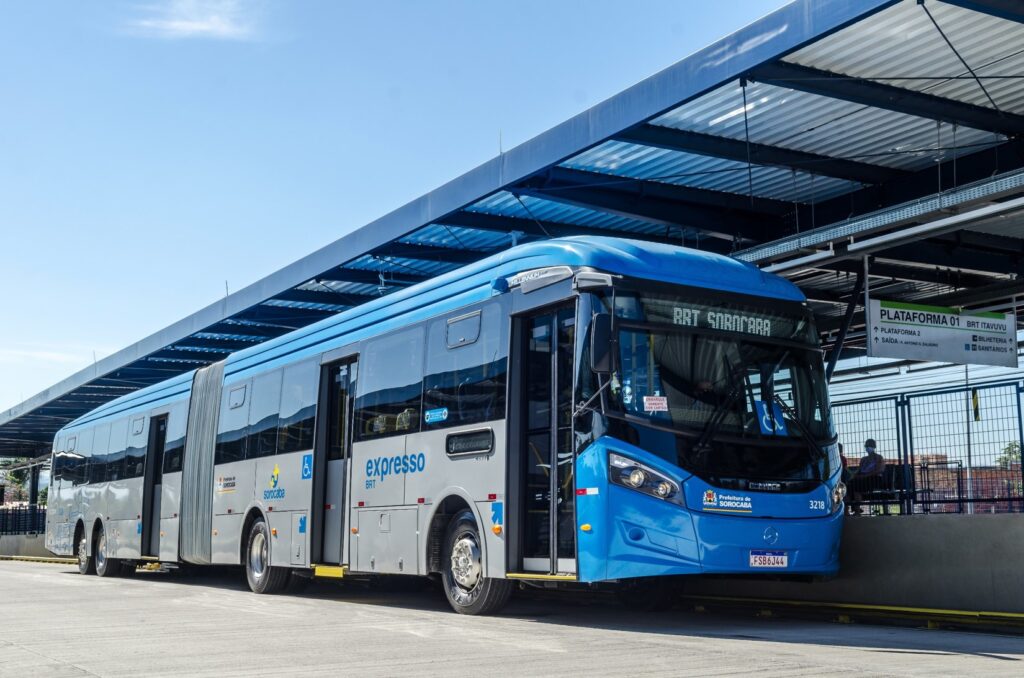 72% dos passageiros avaliam positivamente o BRT Sorocaba