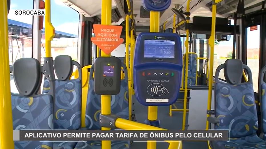 App no celular libera passagem no BRT em Sorocaba