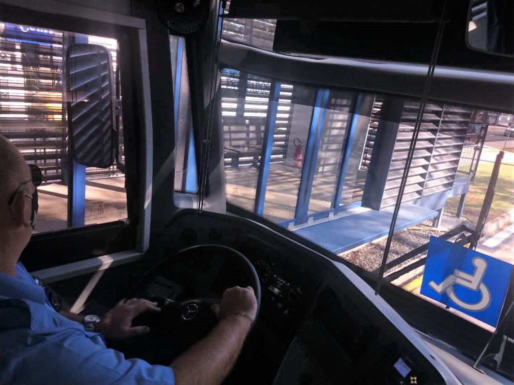 BRT começa treinamento de motoristas e testes na Itavuvu