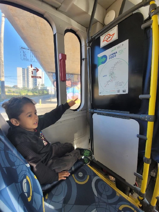 Pré-aniversário com passeio de BRT